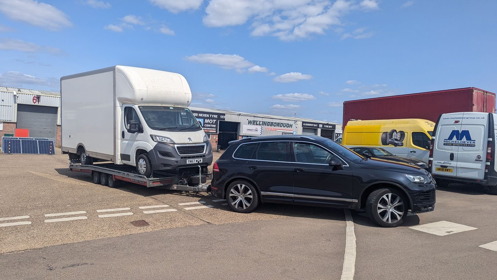 Breakdown recovery Kettering car and van transport
